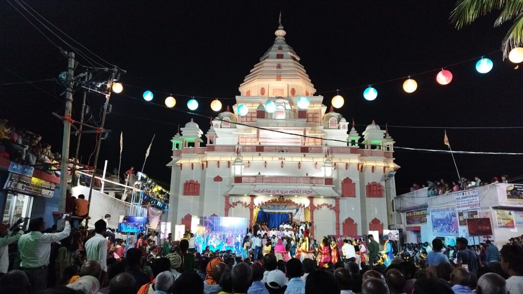 गिद्धौर में दुर्गापूजा, गिद्धौर के दुर्गा पूजा, gidhour ke Durgapuja, rajesh Kumar Dangi, 