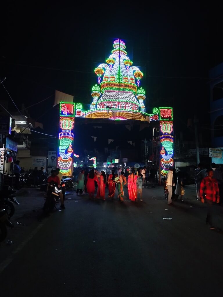 गिद्धौर में दुर्गापूजा, history of Durgapuja in gidhour, gidhour ke Durga Pandal, 