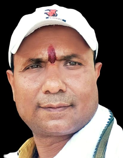 खोरठा के मशहूर साहित्यकार एवं गीतकार विनय तिवारी को नेपाल में मिला विश्व प्रतिभा अंतरराष्ट्रीय सम्मान, binay tewari khortha gitkar photo,