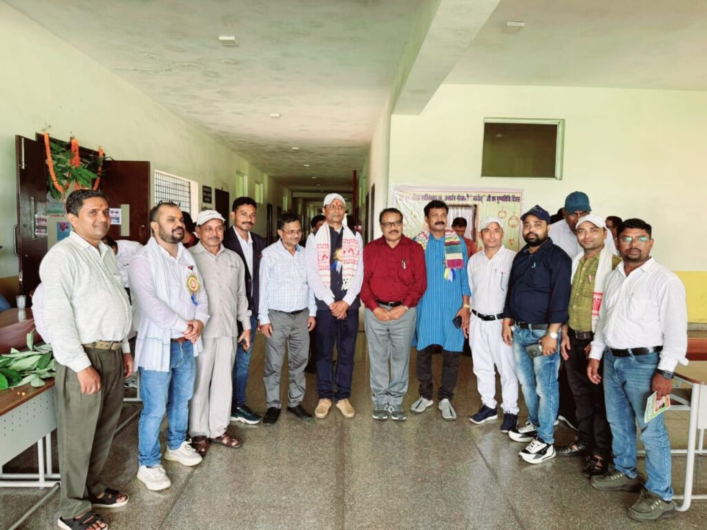 खोरठा साहित्यकार स्व जनार्दन गोस्वामी व्यथित जी की पुण्यतिथि मनाई गई, खोरठा साहित्यकार, जनार्दन गोस्वामी व्यथित, । khortha sahityakar, janardan Goswami baythit, khortha writer,