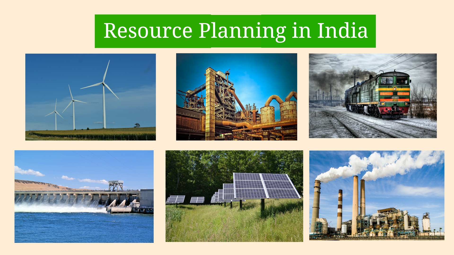 Resource Planning in India