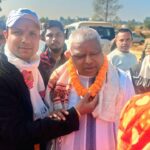 मकर संक्रांति महोत्सव में शामिल हुए टुंडी विधायक मथुरा प्रसाद महतो, mathura prasad mahto, binay tewari khortha, topchanvhi dhanbad,